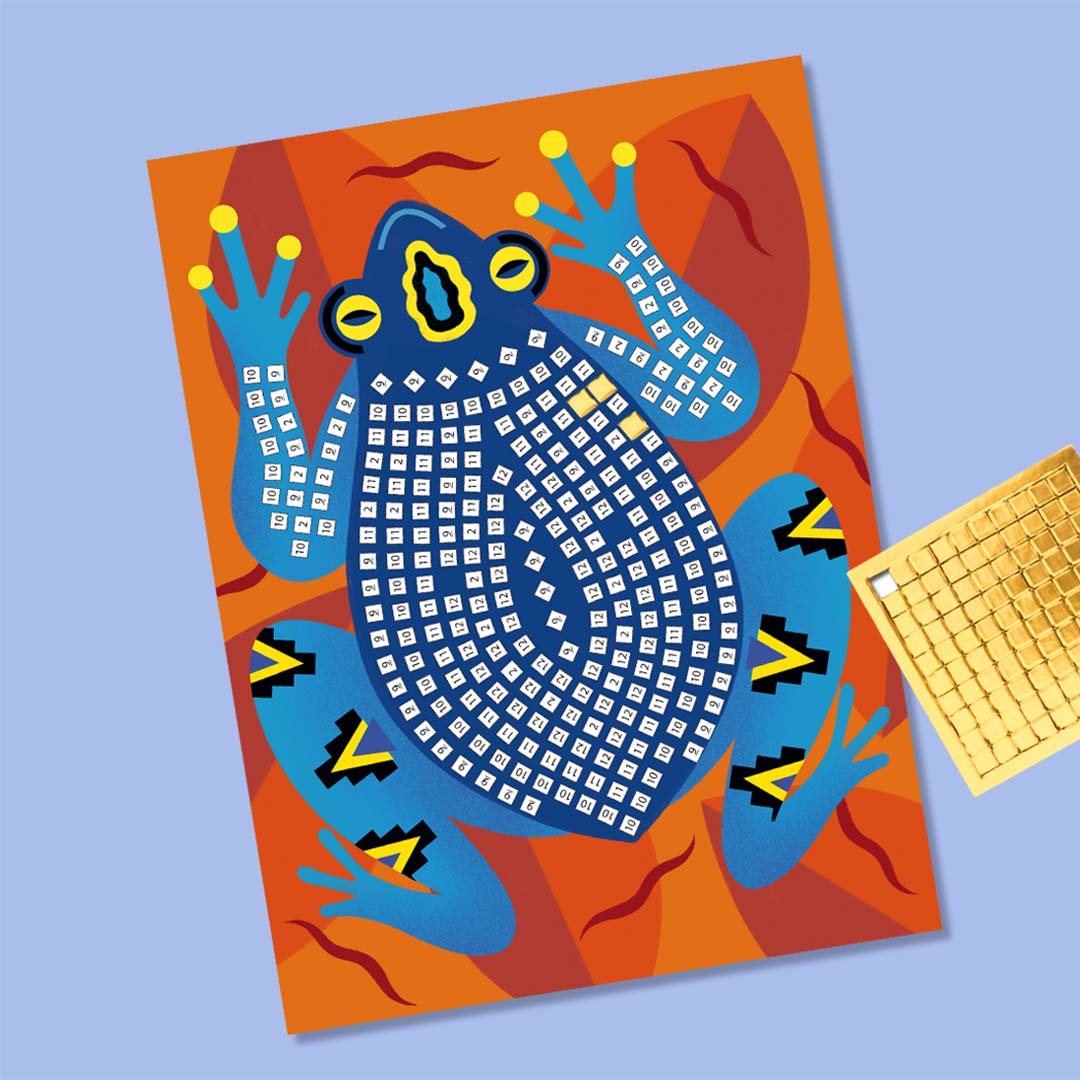 djeco mosaïque - au cœur de la jungle