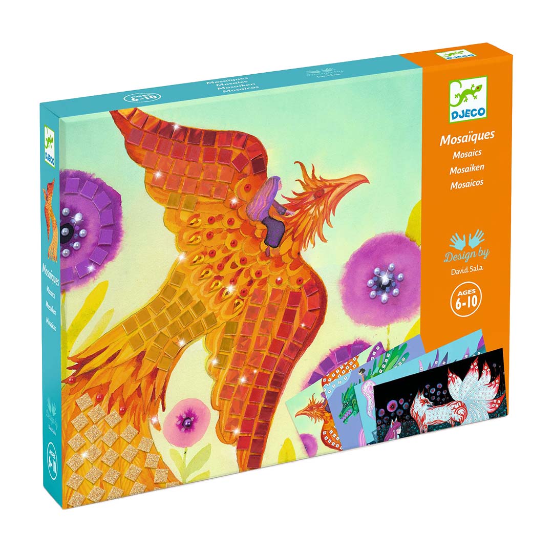 djeco mosaïque créatures mythiques