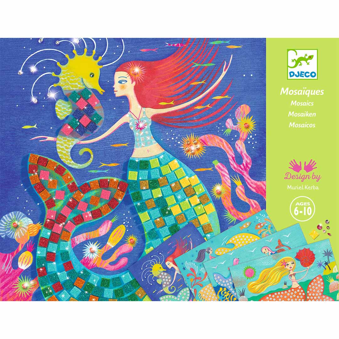 djeco mosaïque - le chant des sirènes
