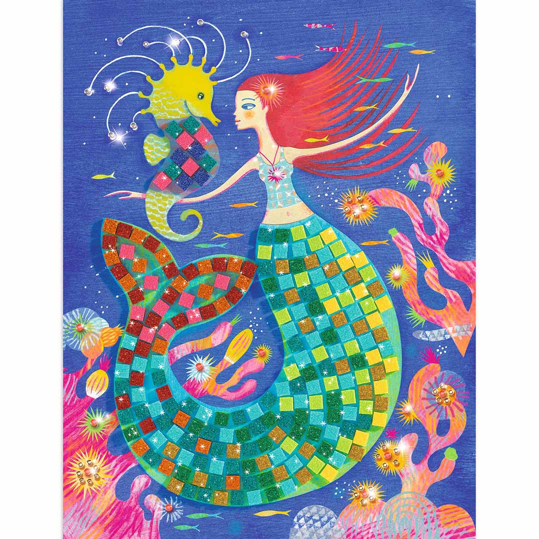 djeco mosaïque - le chant des sirènes