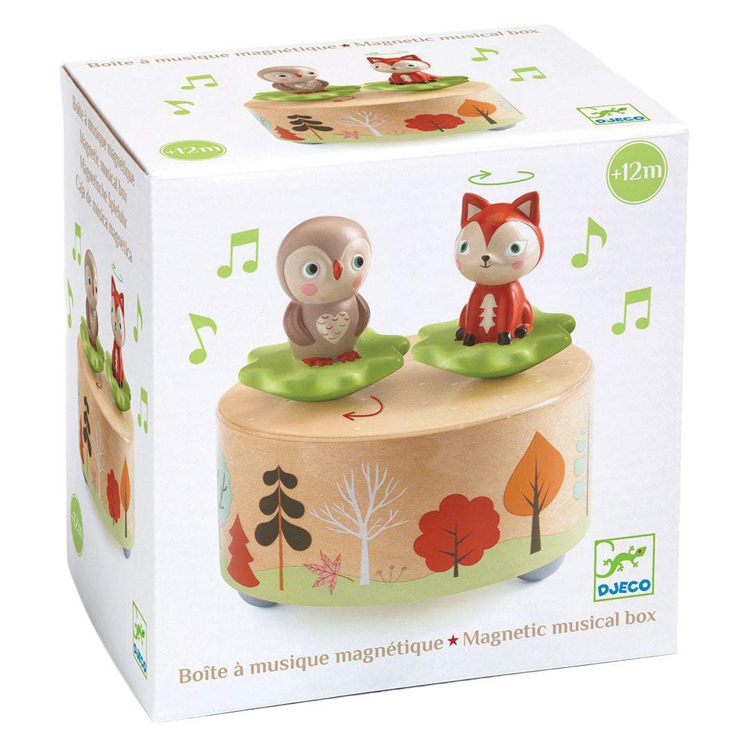 djeco boîte à musique melody of the woods