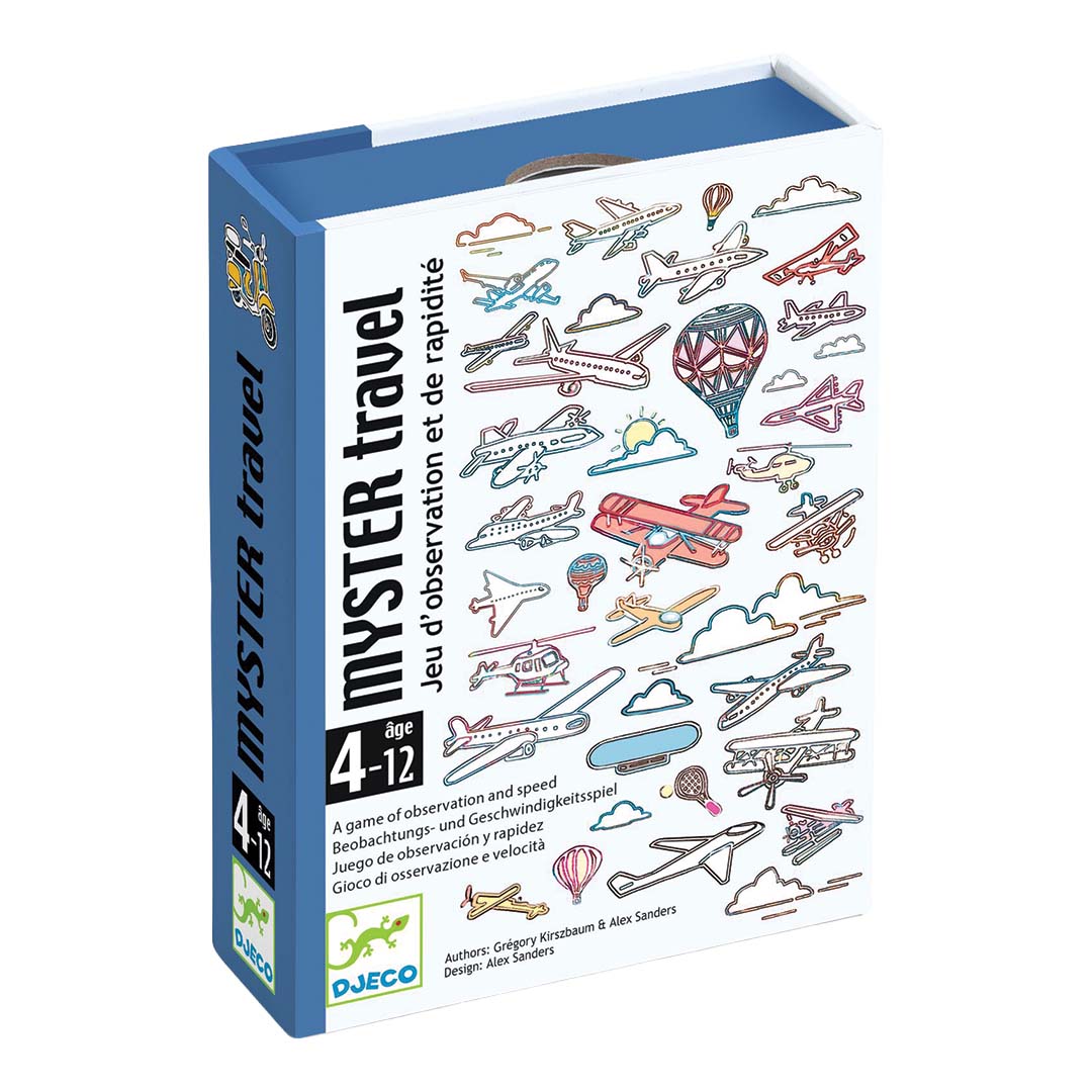 djeco observatie kaartspel myster travel | DJ05075 | 0
