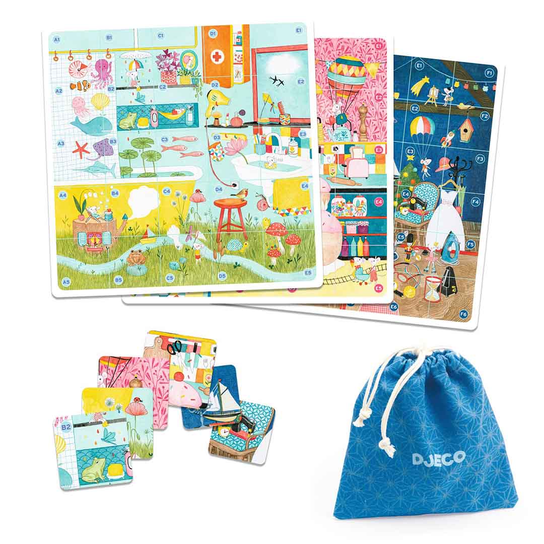 djeco observatiespel cool school - katudi home | DJ08584 | 1