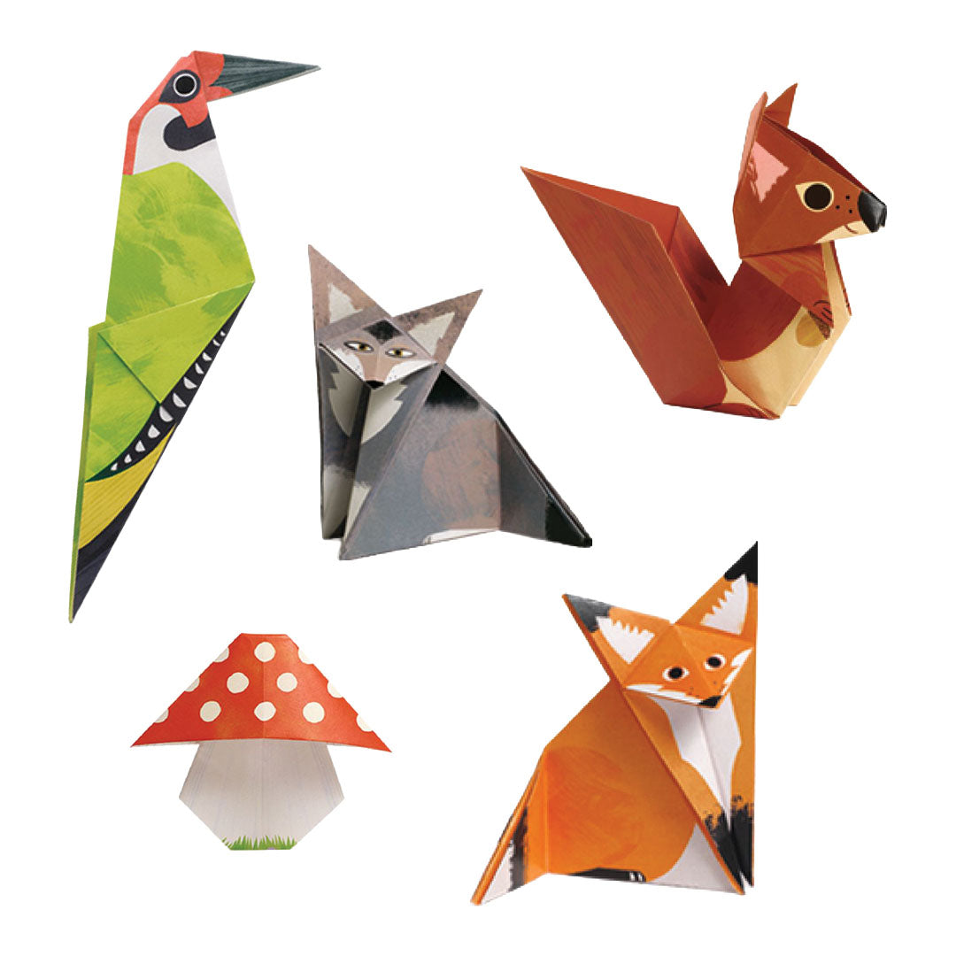 djeco origami - boswandeling | DJ08704 | 1
