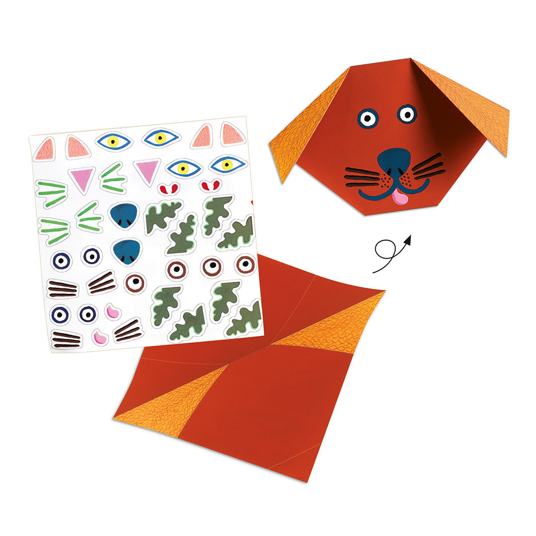 djeco origami dieren | DJ08761 | 3