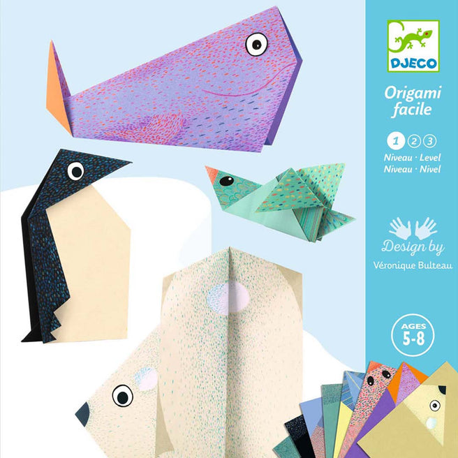 djeco origami animaux polaires