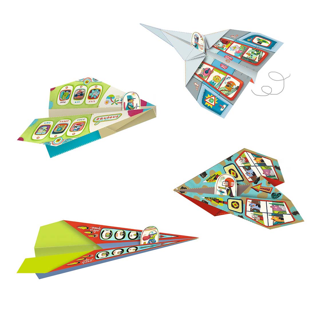djeco origami vliegtuigen | DJ08760 | 2
