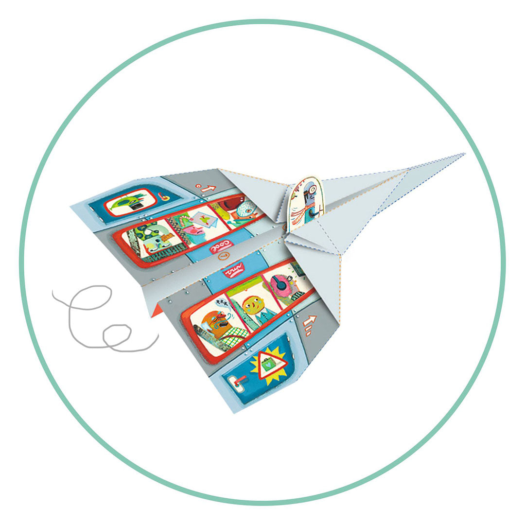 djeco origami vliegtuigen | DJ08760 | 3