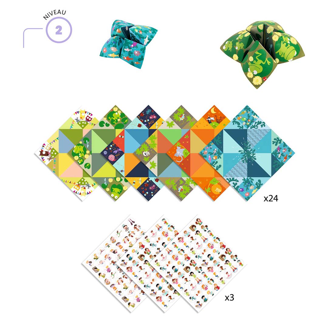 djeco origami vogelspel | DJ08764 | 5