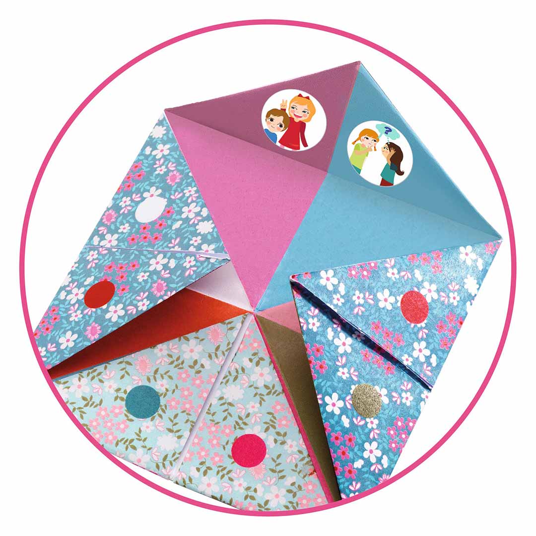 djeco origami vogelspel pastel | DJ08773 | 4