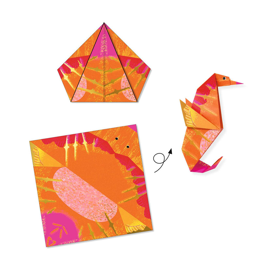 djeco origami zeedieren | DJ08755 | 1