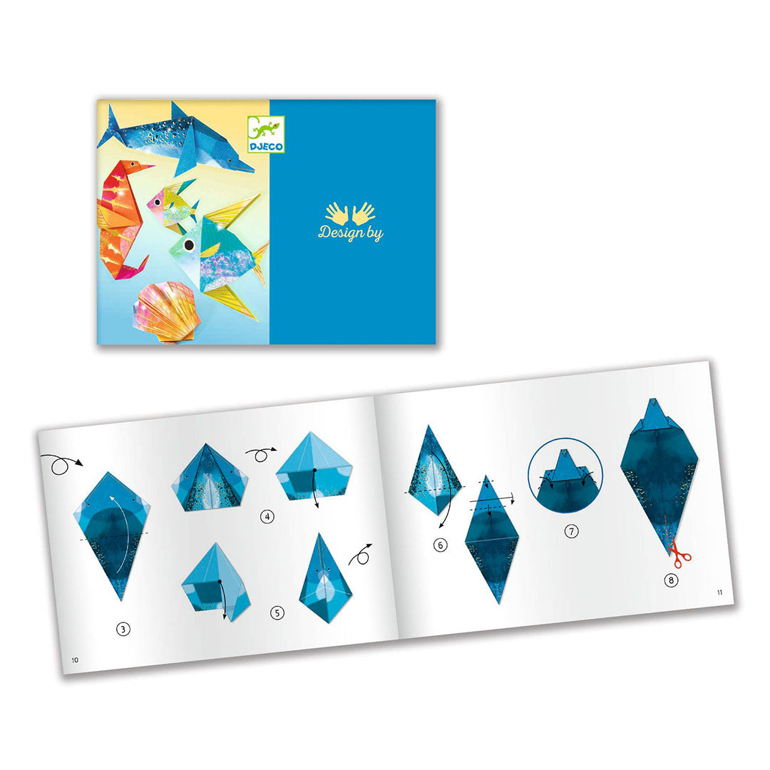 djeco origami zeedieren | DJ08755 | 5