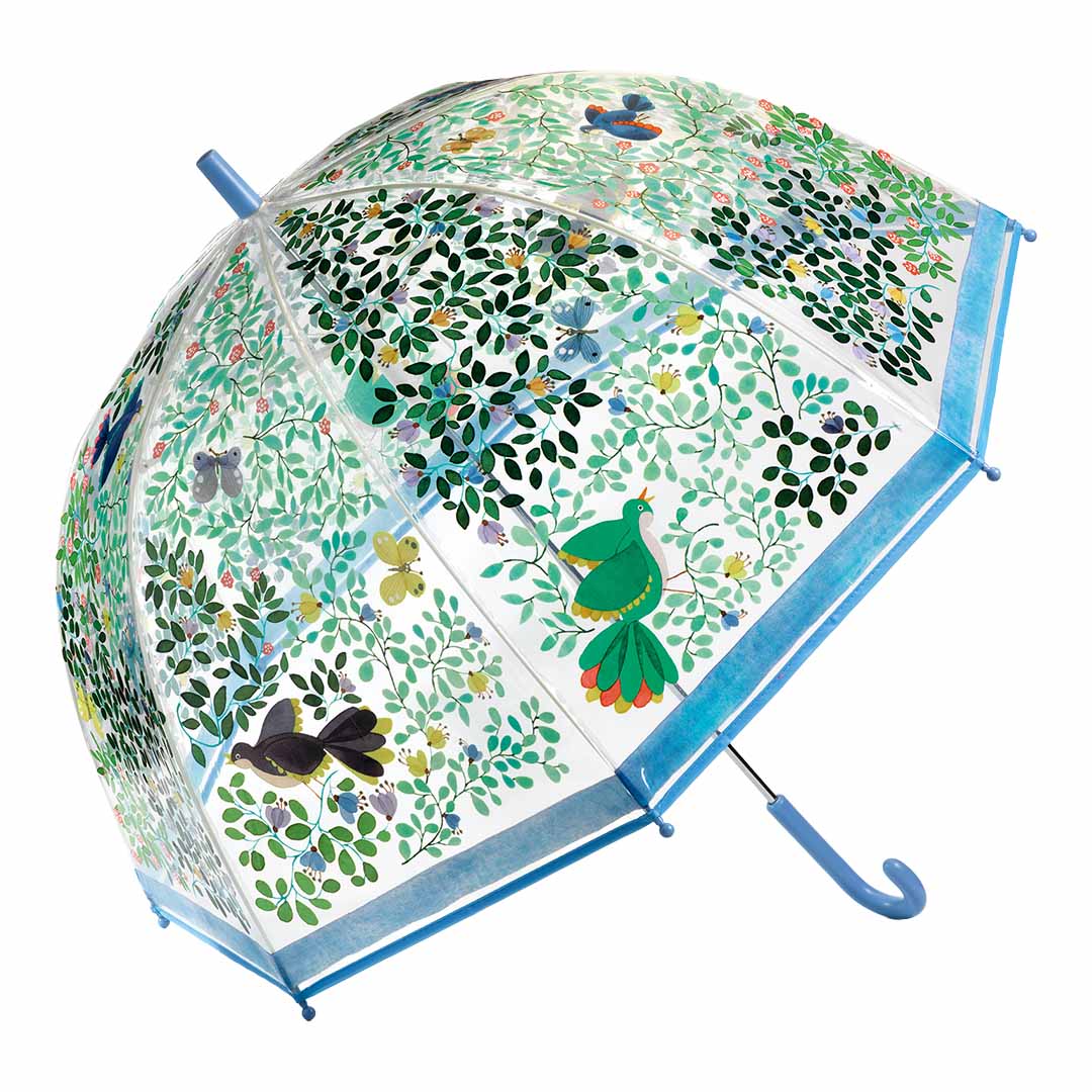 djeco parapluie pour adultes - oiseaux sauvages