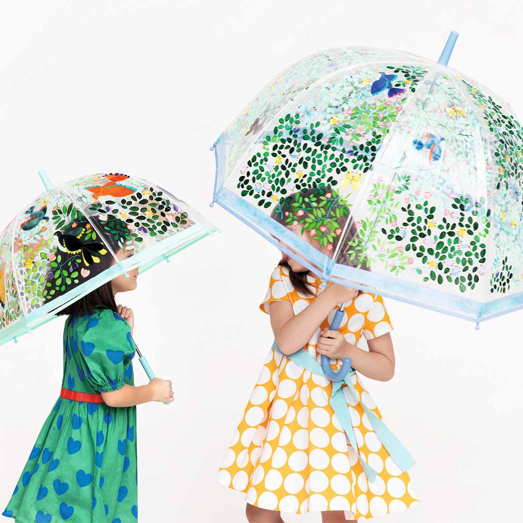 djeco parapluie pour adultes - oiseaux sauvages