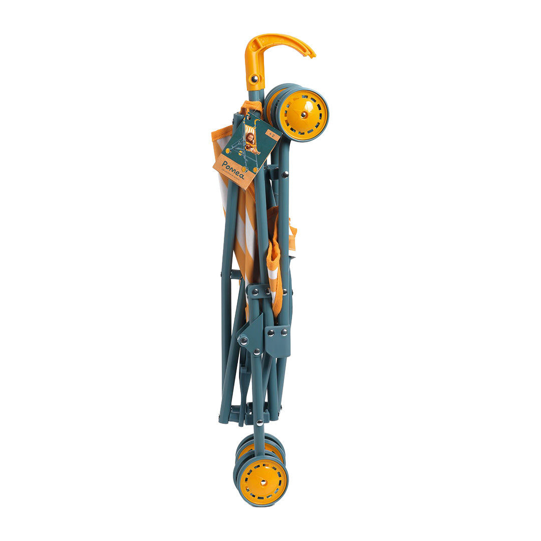 djeco poppenbuggy pomea - sunshine - 54 cm | DJ07785 | 1