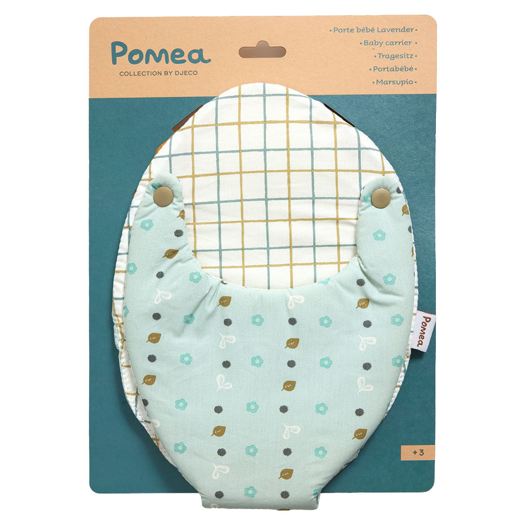 djeco poppendraagzak pomea - blauwgrijs | DJ07840 | 2
