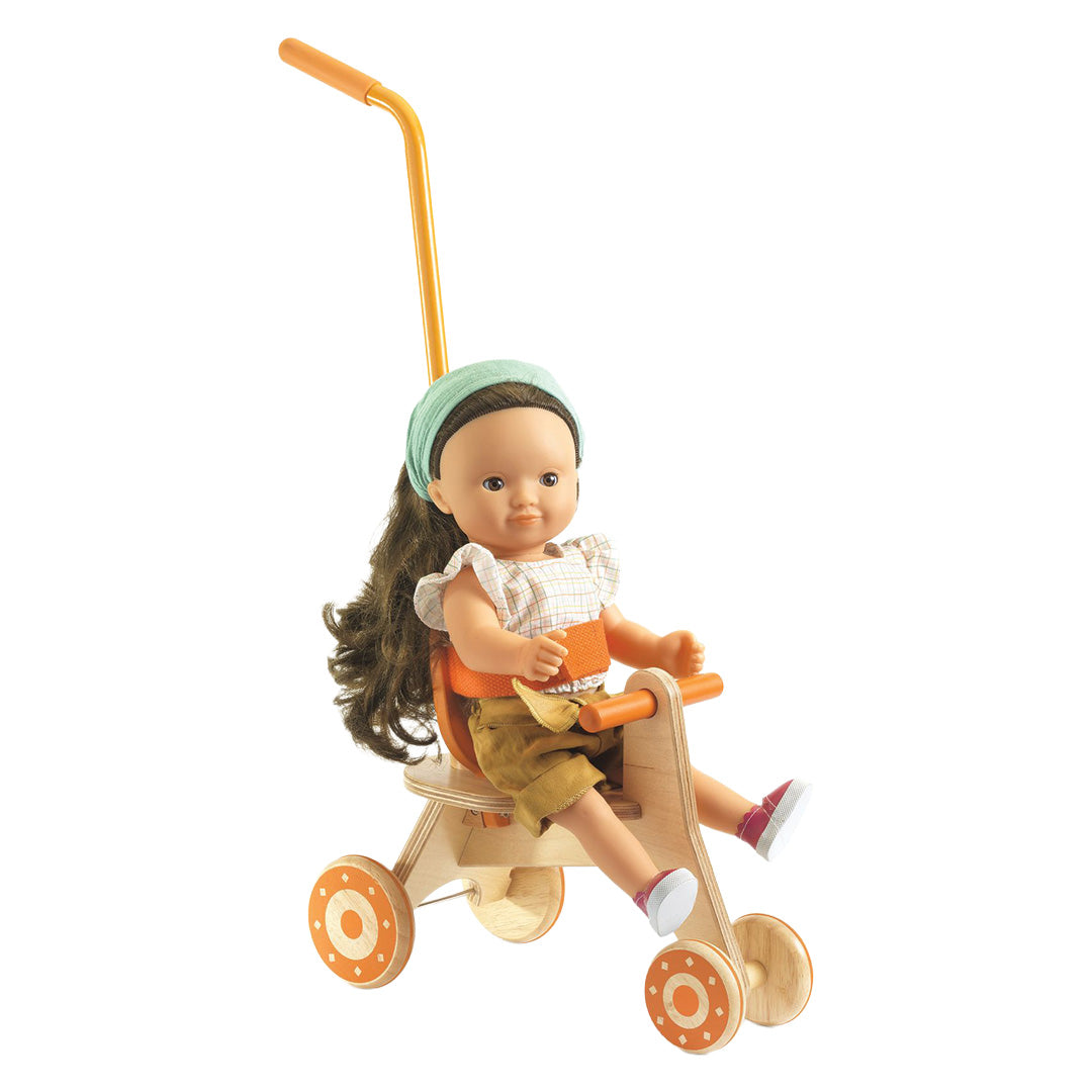 djeco tricycle pour poupée pomea