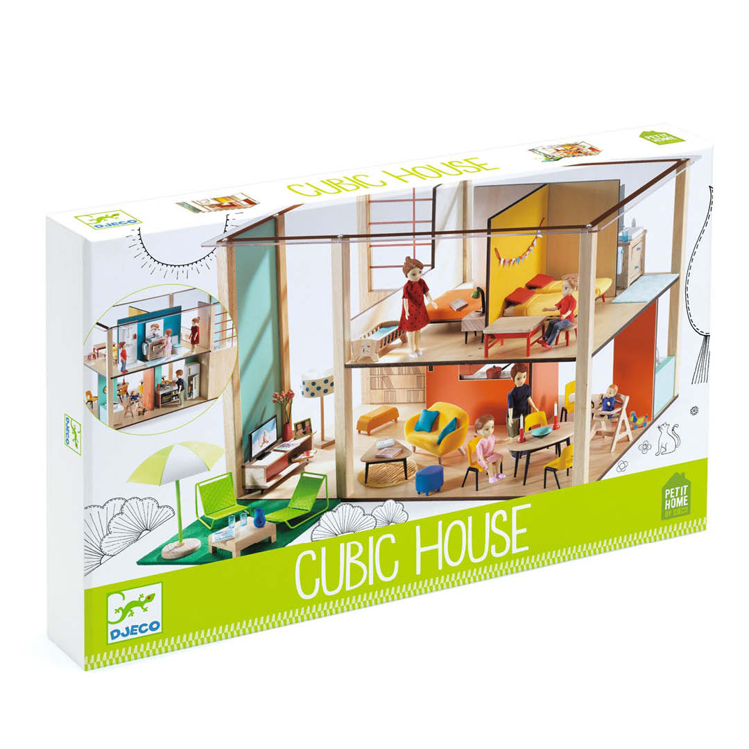 djeco maison de poupée cube