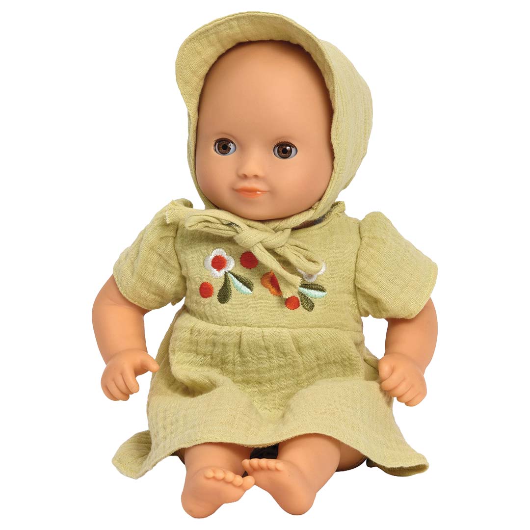 djeco poppenkledingset baby pomea - lili blum - 28-34 cm