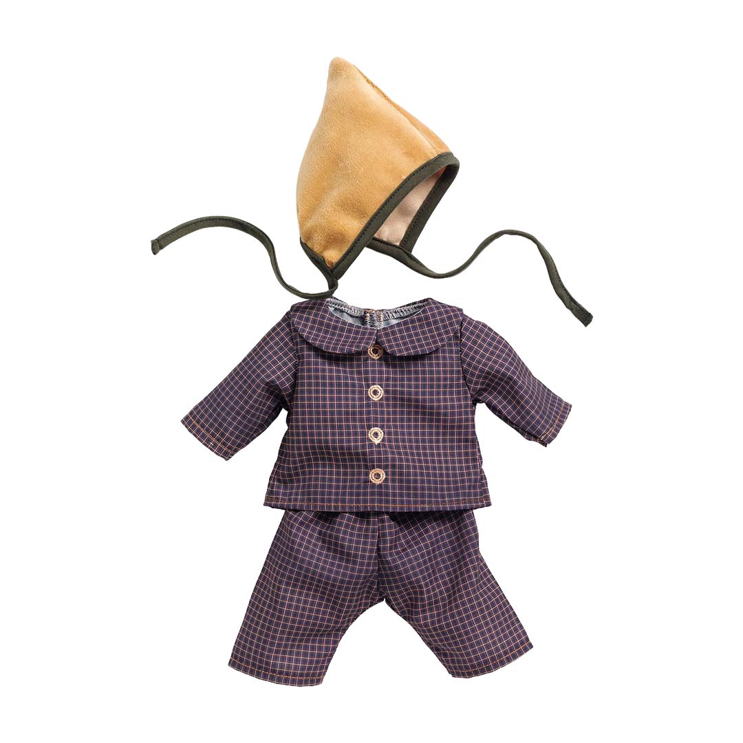 djeco poppenkledingset pomea - ambre - 32 cm | DJ07733 | 0