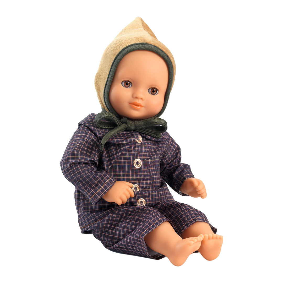 djeco poppenkledingset pomea - ambre - 32 cm | DJ07733 | 1