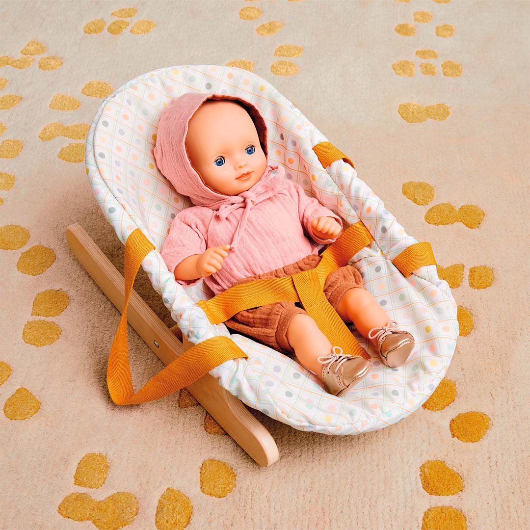 djeco poppenkledingset pomea - peach - 32 cm | DJ07897 | 2