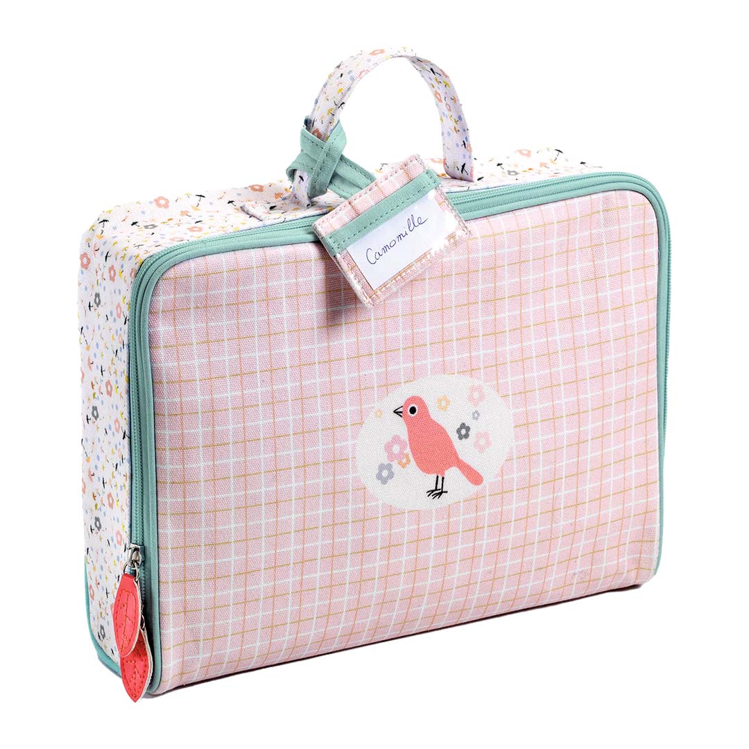 djeco valise de poupée pomea
