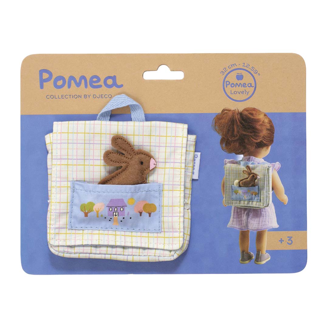 djeco cartable pour poupée pomea