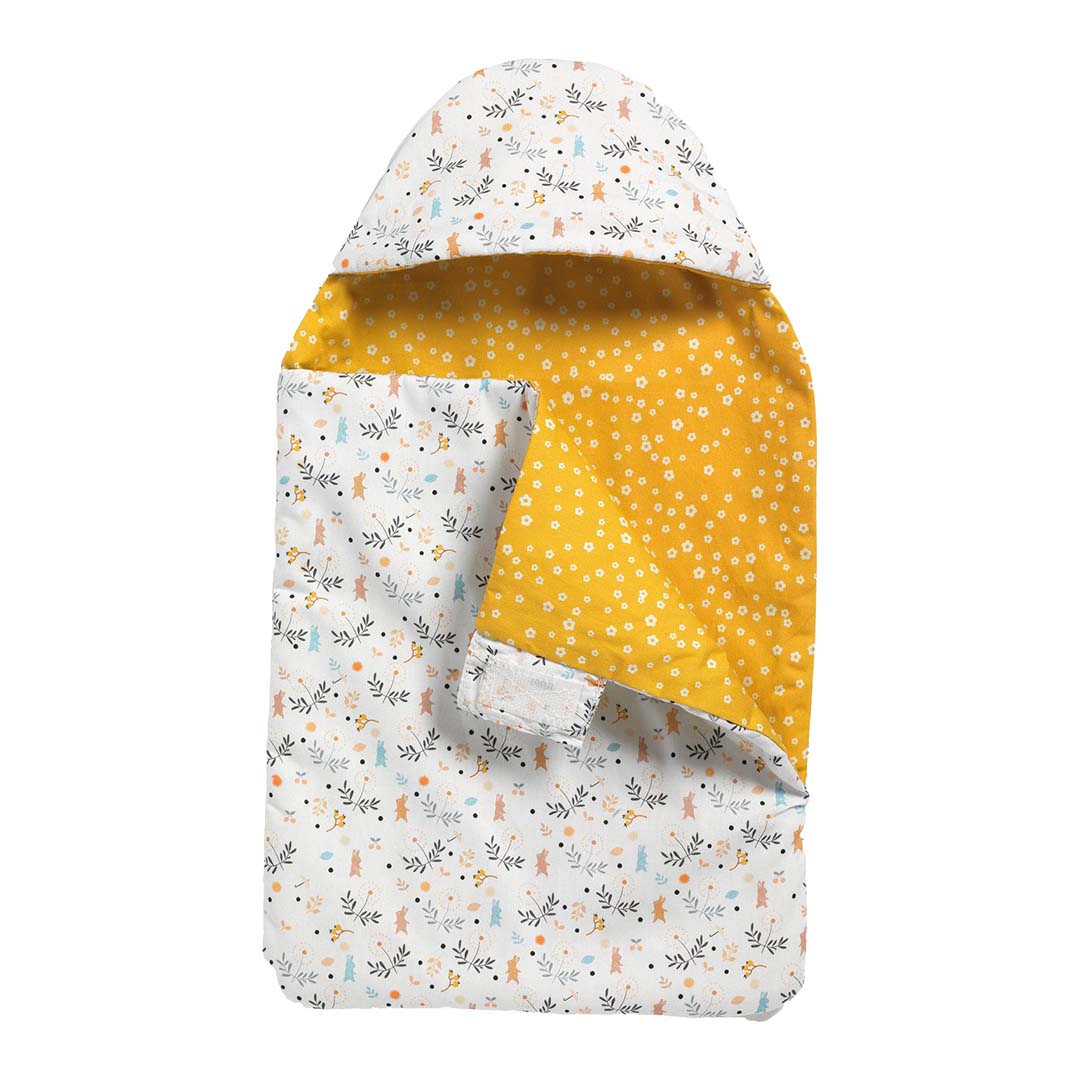 djeco gigoteuse pour poupée pomea - lapins - 38 cm