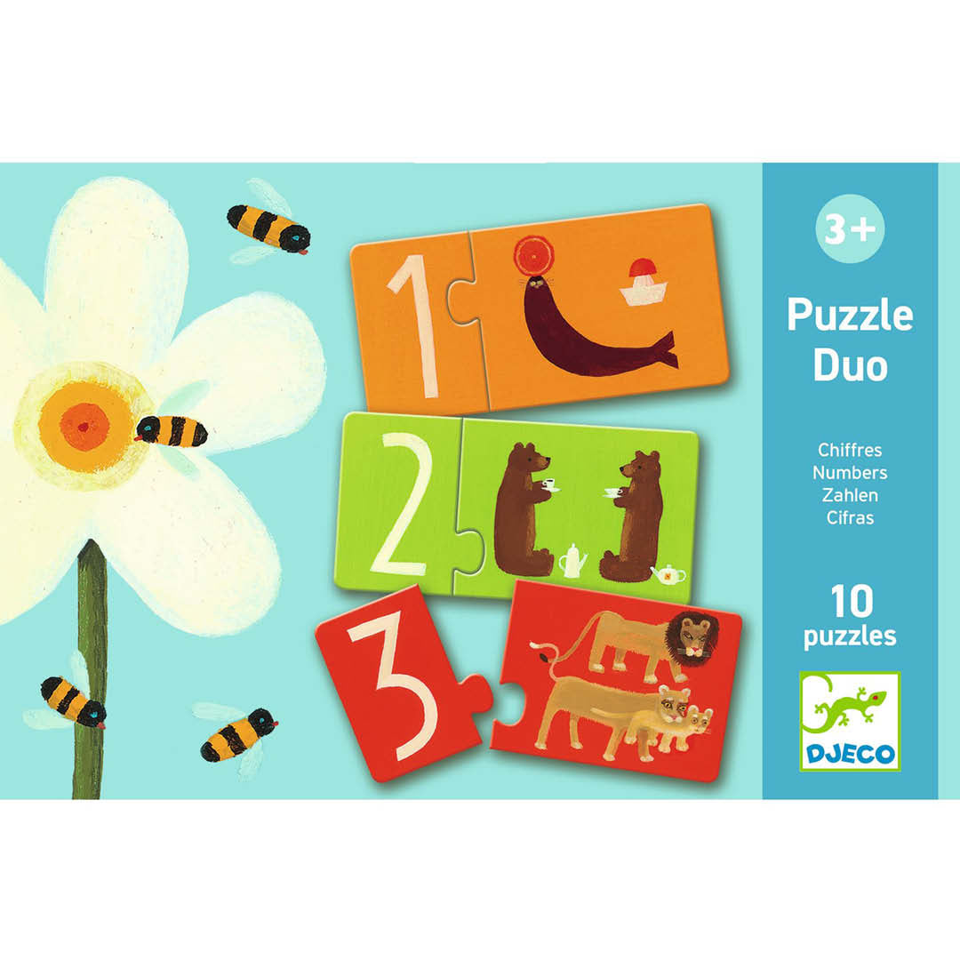 djeco puzzle duo chiffres (10x2 pcs)