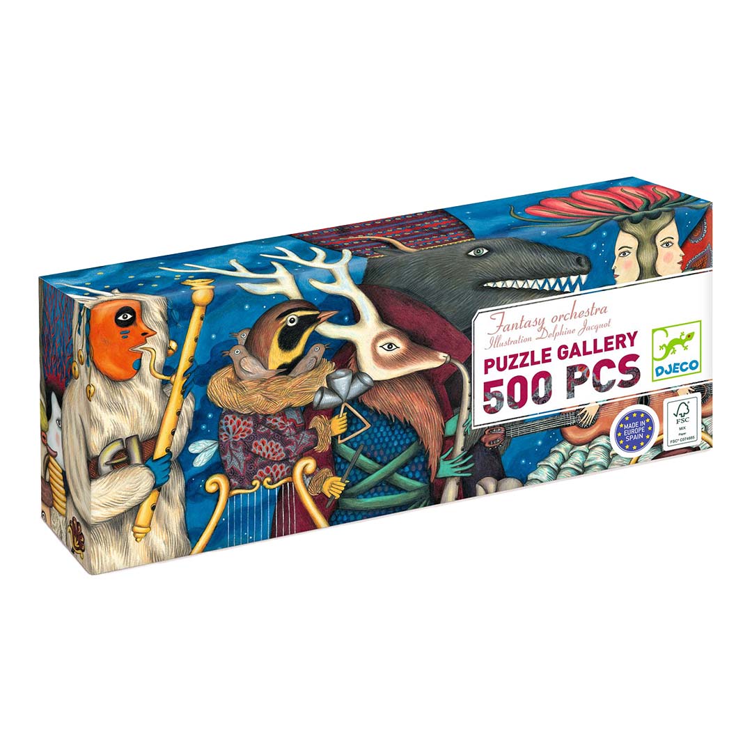 djeco puzzel fantasie orkest (500st) | DJ07626 | 0