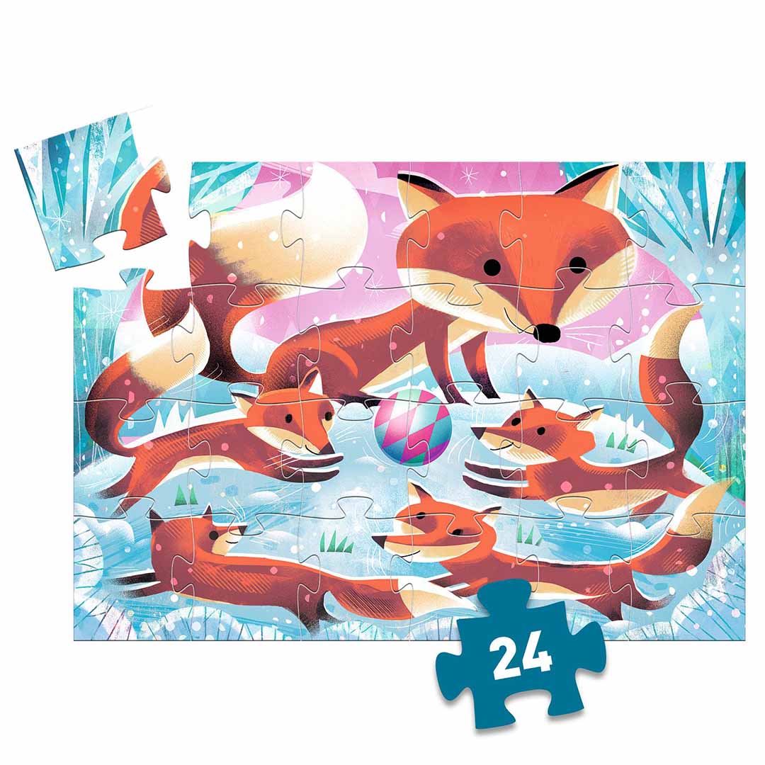djeco puzzel ginger de vos - 24st | DJ07285 | 2