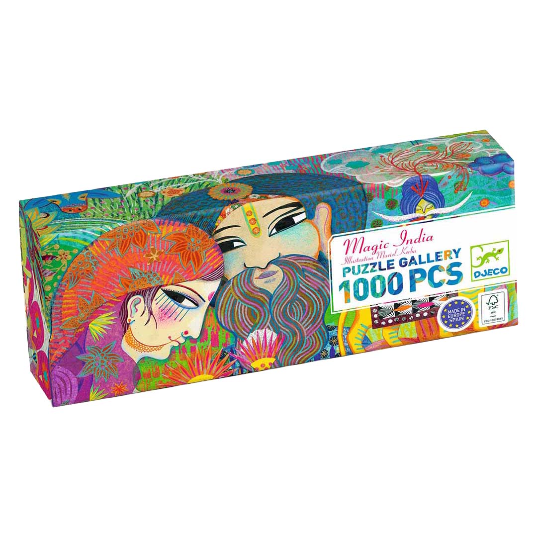 djeco puzzel het magische india (1000st) | DJ07649 | 0