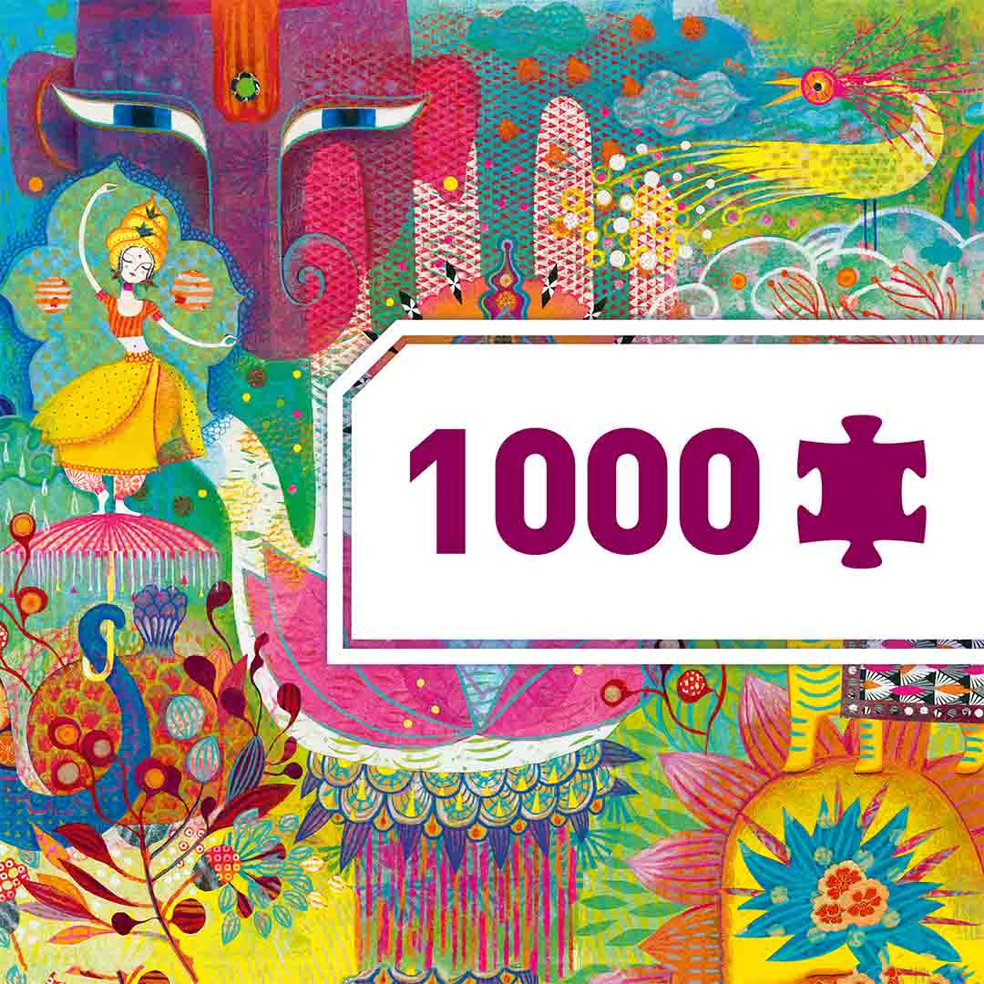 djeco puzzel het magische india (1000st) | DJ07649 | 2