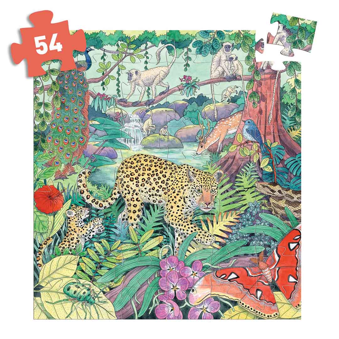 djeco puzzel indiase jungle - 54st | DJ07293 | 2