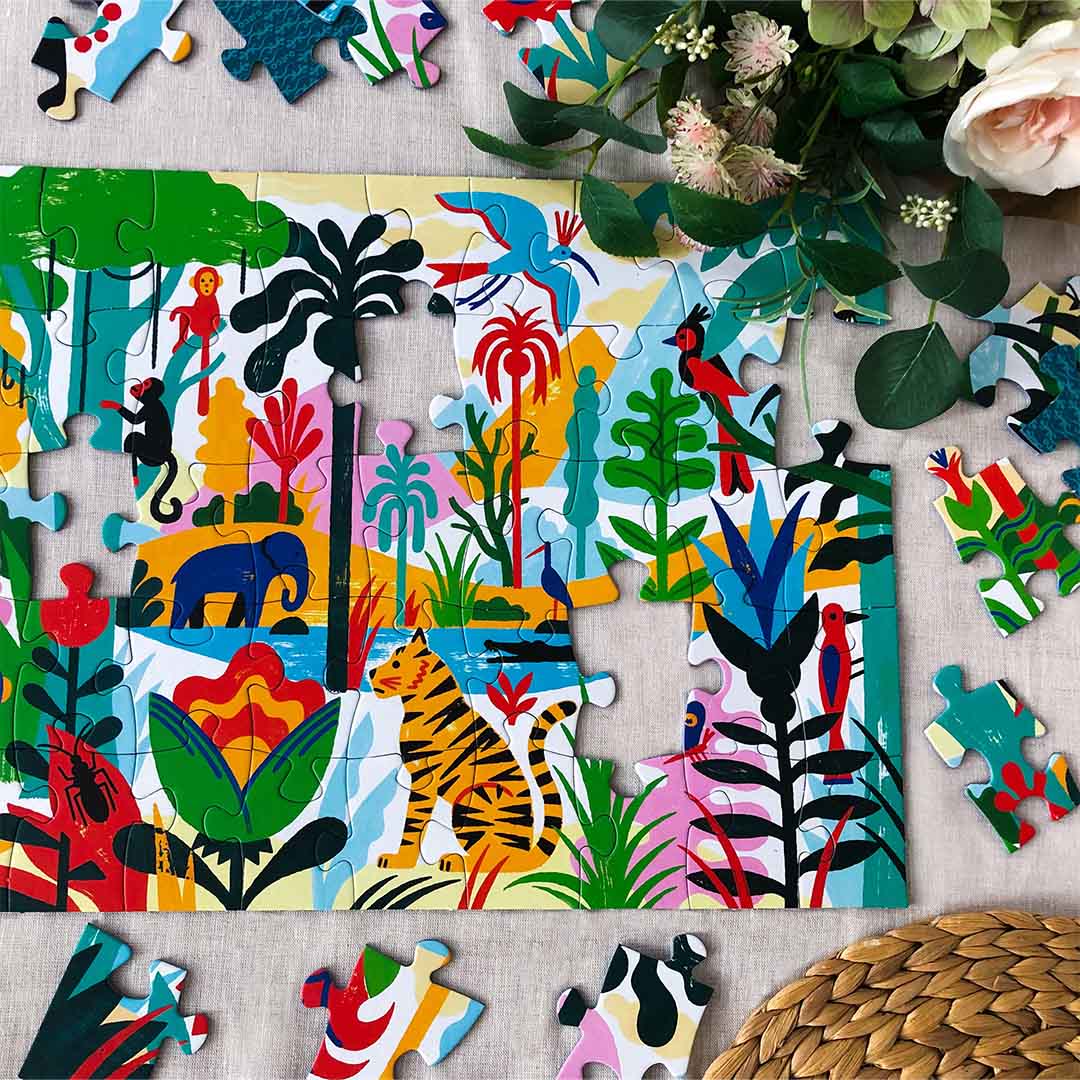 djeco puzzel jungle - 100st | DJ07619 | 2