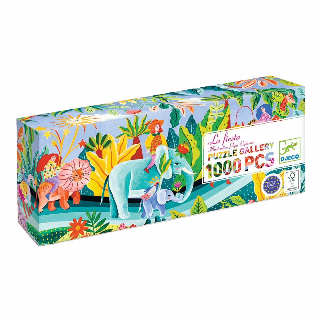 djeco puzzel la fiesta - 1000st | DJ07693 | 0