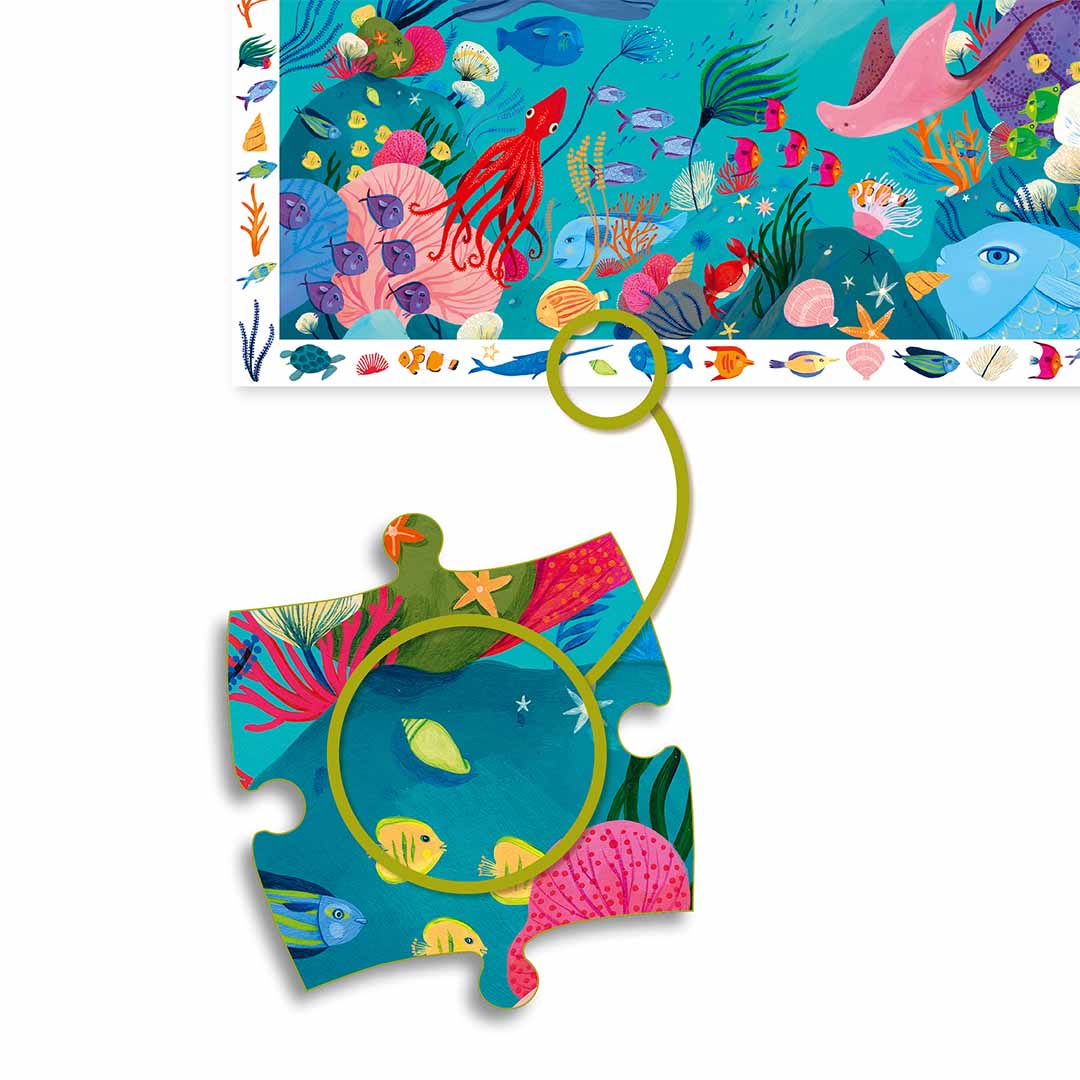 djeco puzzel observation aquatisch (54st) | DJ07562 | 3