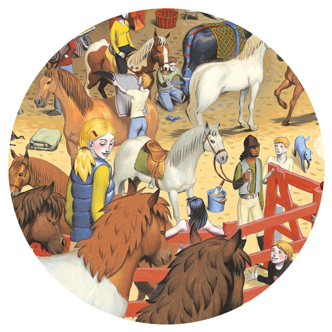 djeco puzzel observation paarden - 200st | DJ07454 | 2