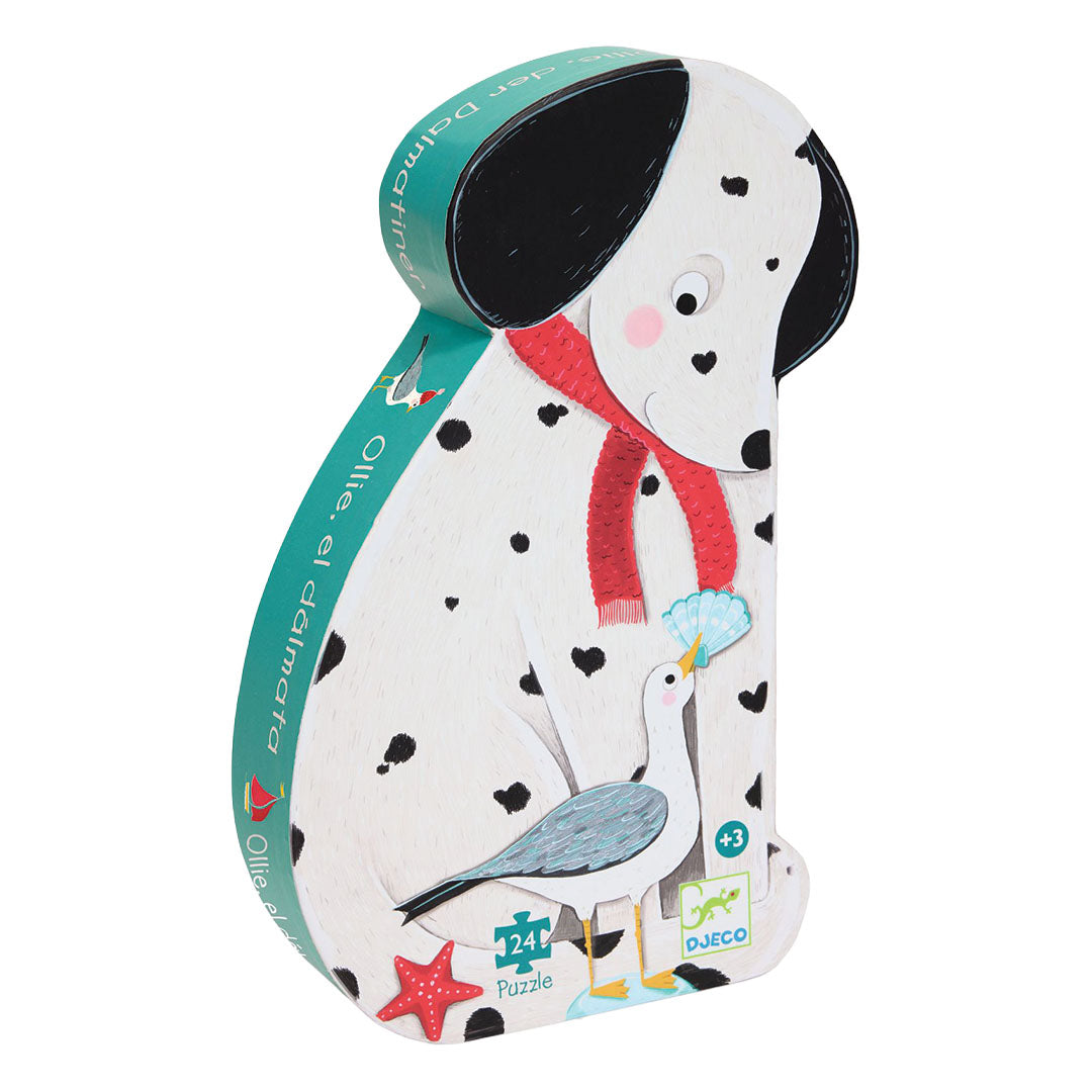 djeco puzzle ollie the dalmatian - 24 pcs