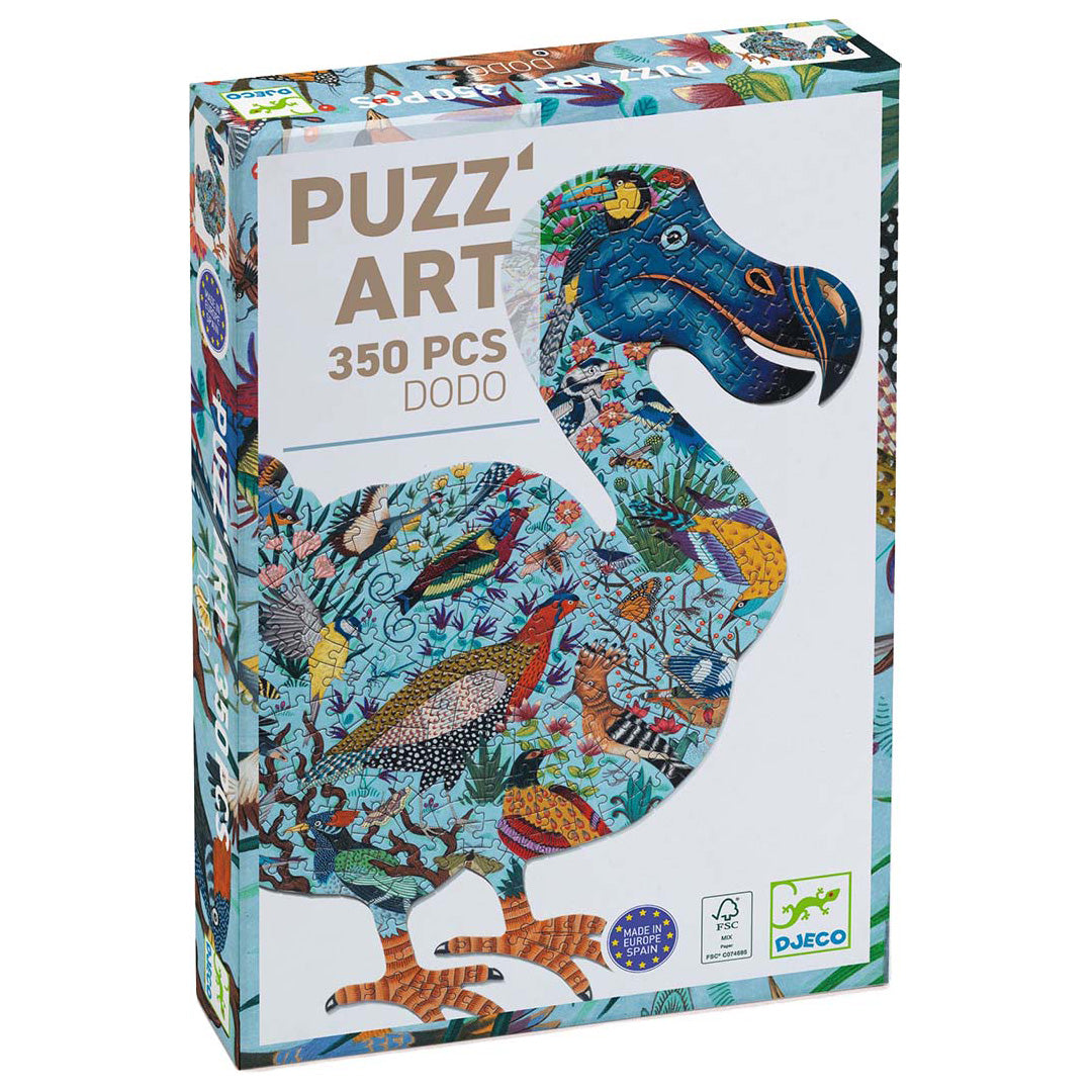 djeco puzzle puzz'art dodo - 350 pcs
