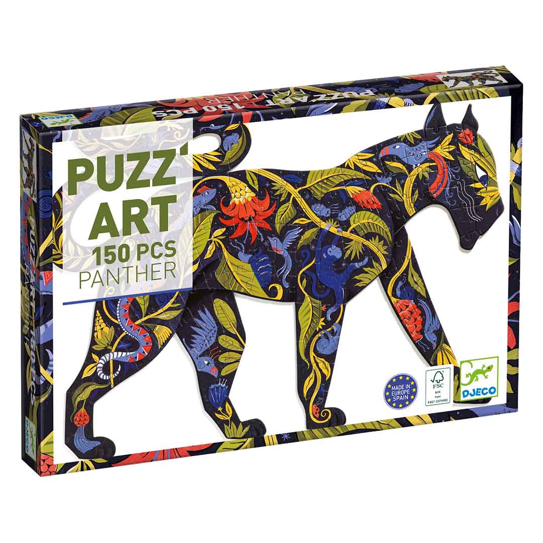 djeco puzzel puzz'art panter - 150st | DJ07659 | 1
