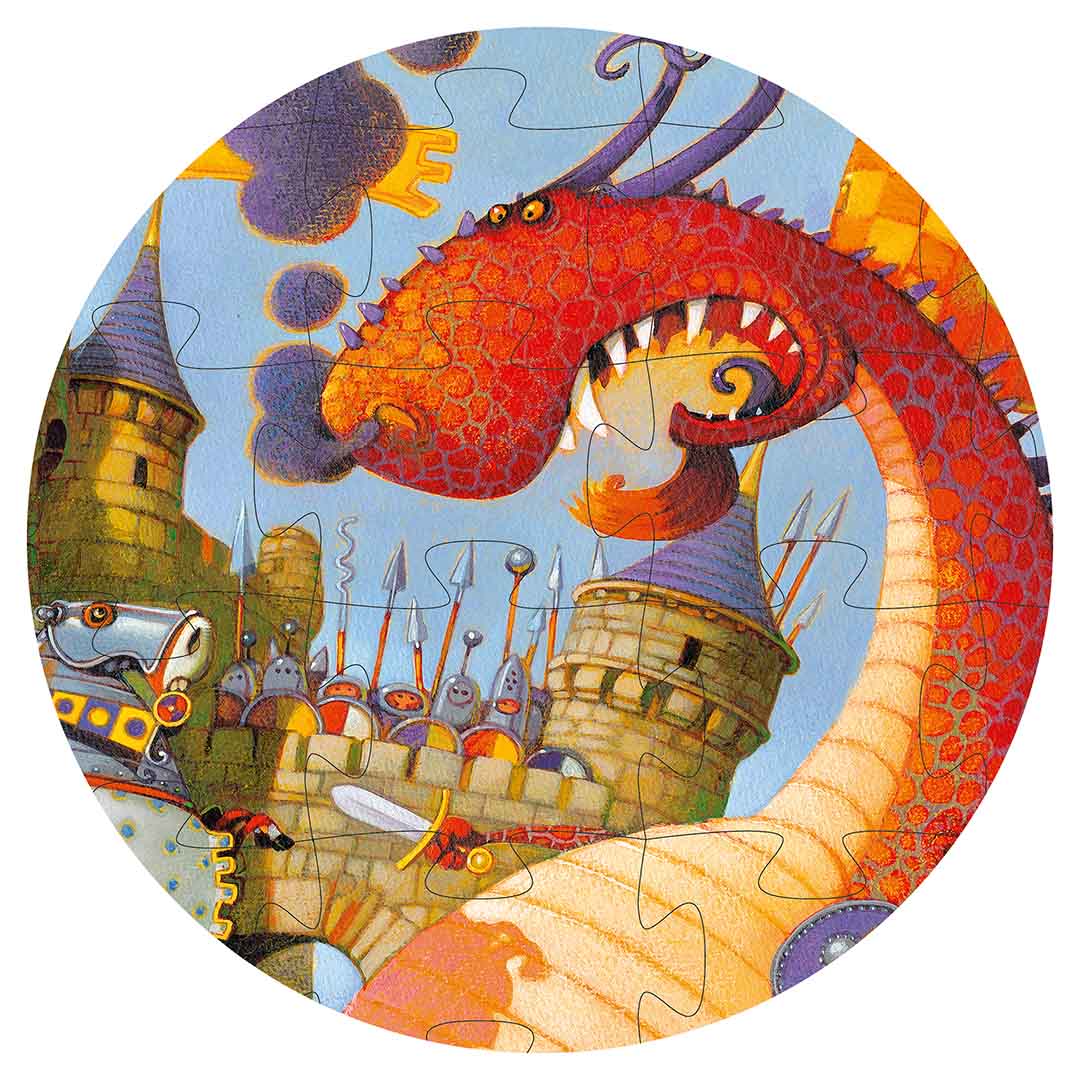 djeco puzzel ridders en draken - 54st | DJ07256 | 2