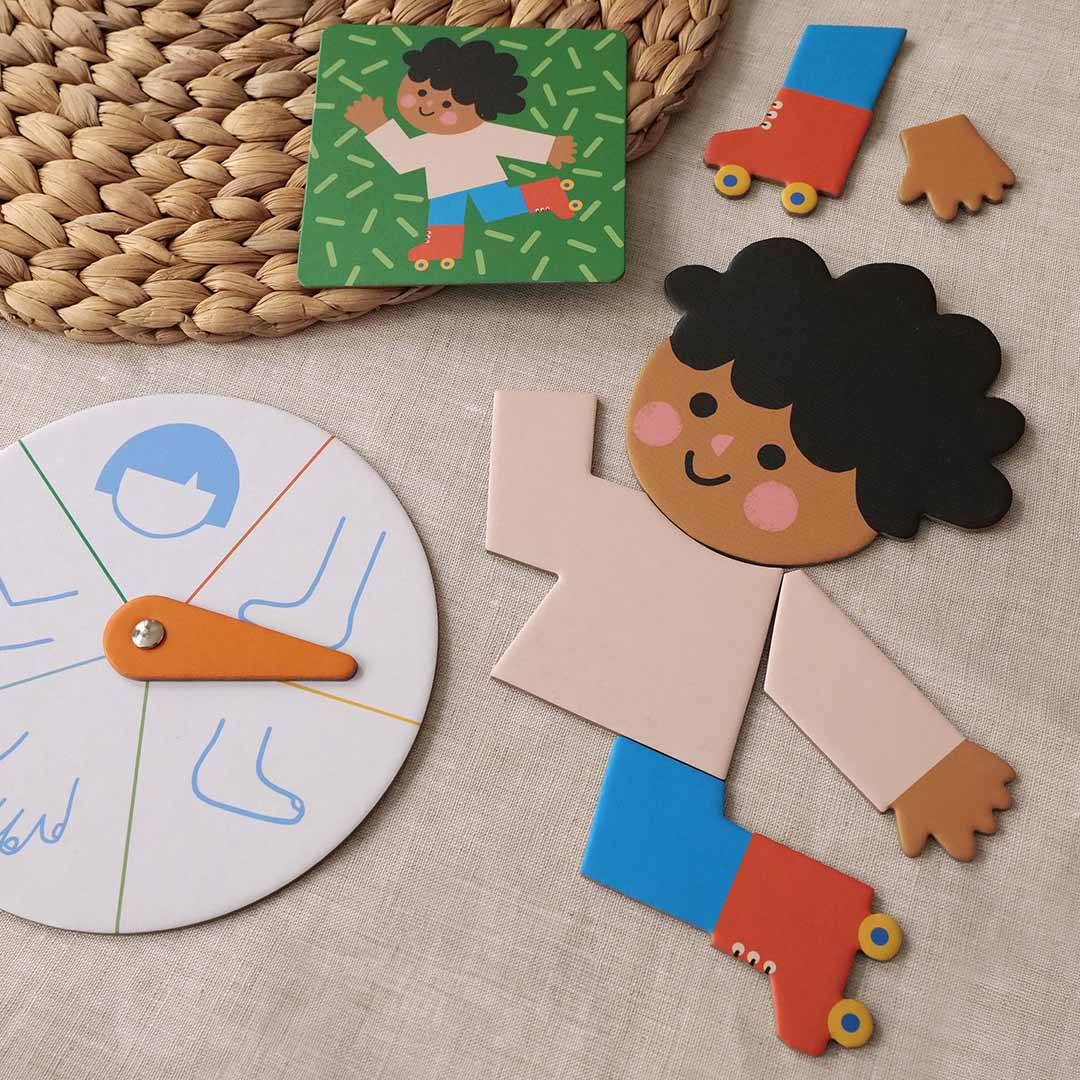 djeco puzzelspel lichaamsdelen leren | DJ08267 | 3