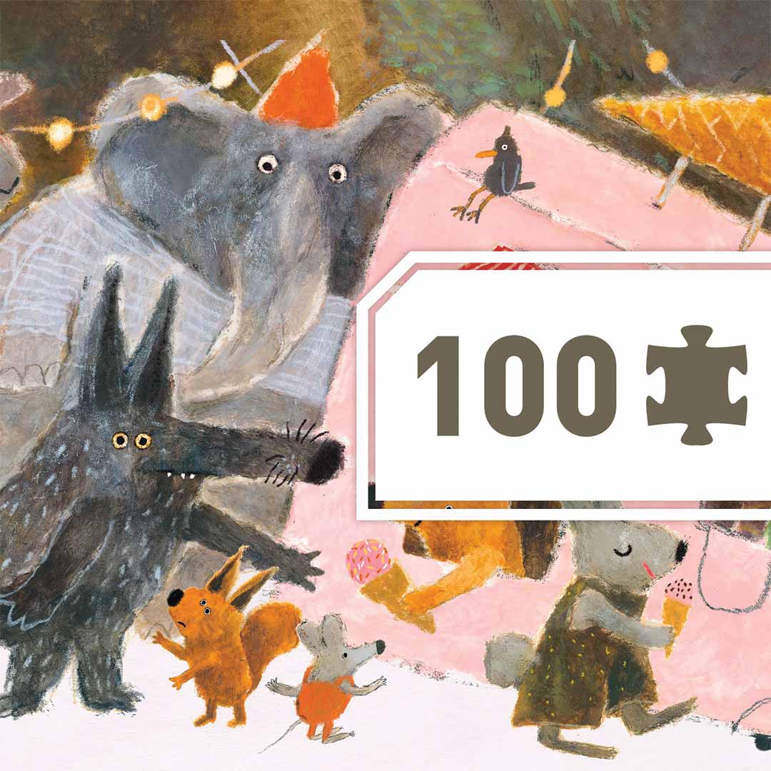 djeco puzzel the park - 100st | DJ07683 | 2