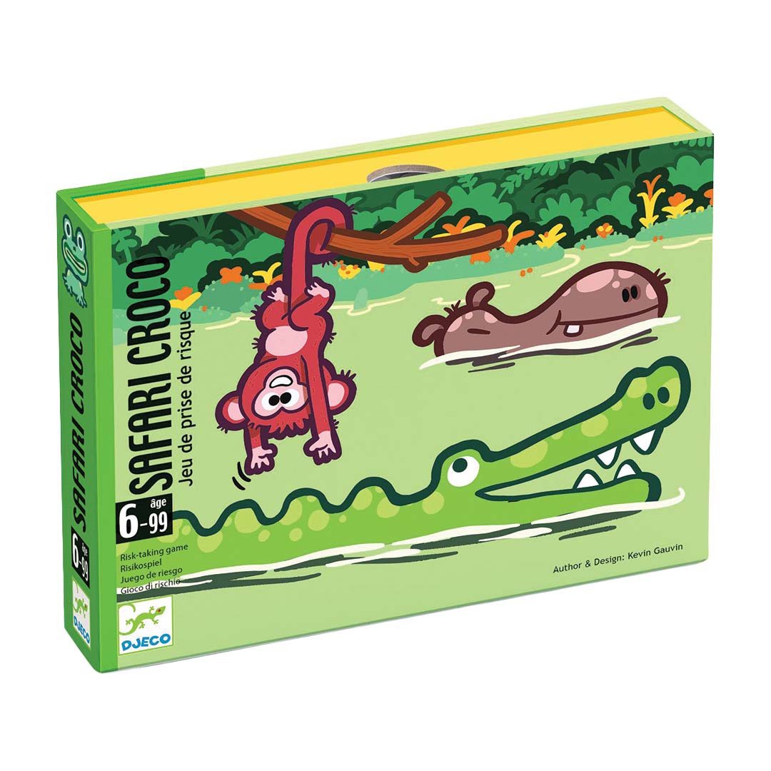 djeco jeu de risque safari croco
