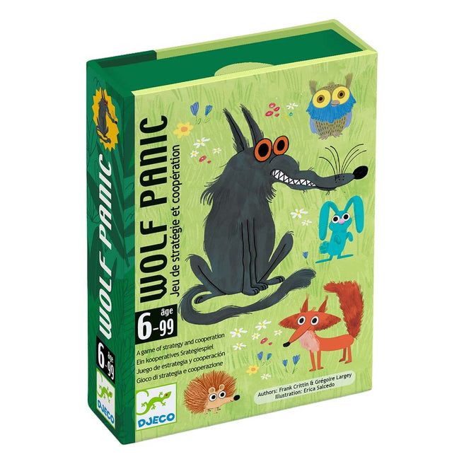 djeco samenwerkingsspel wolf panic