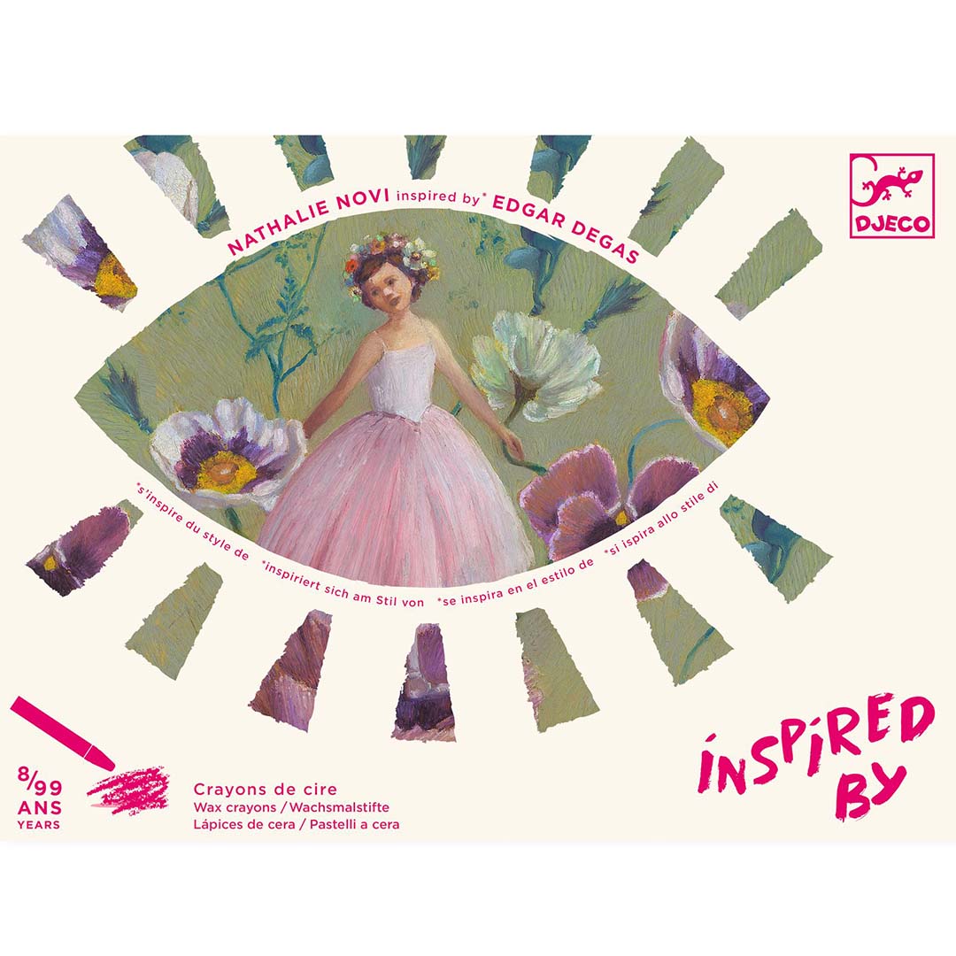 djeco schilderen op kleur the ballerina – edgar degas | DJ09381 | 0