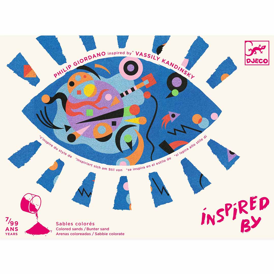 djeco schilderen op nummer abstract - kandinsky