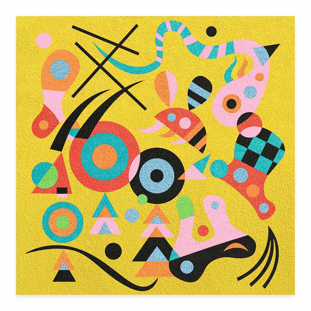 djeco schilderen op nummer abstract - kandinsky
